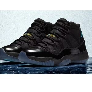 New size 12 Jordan Gamma Black High-Top Men's Sneakers